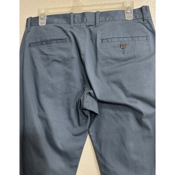 NWT J.Crew Mens Pants Slim Fit Flex Chino 29X32 Blue Classic Preppy - Picture 4 of 12